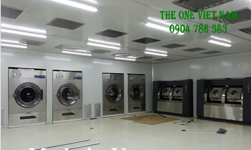 Máy giặt phòng sạch KOREA lắp SamSung